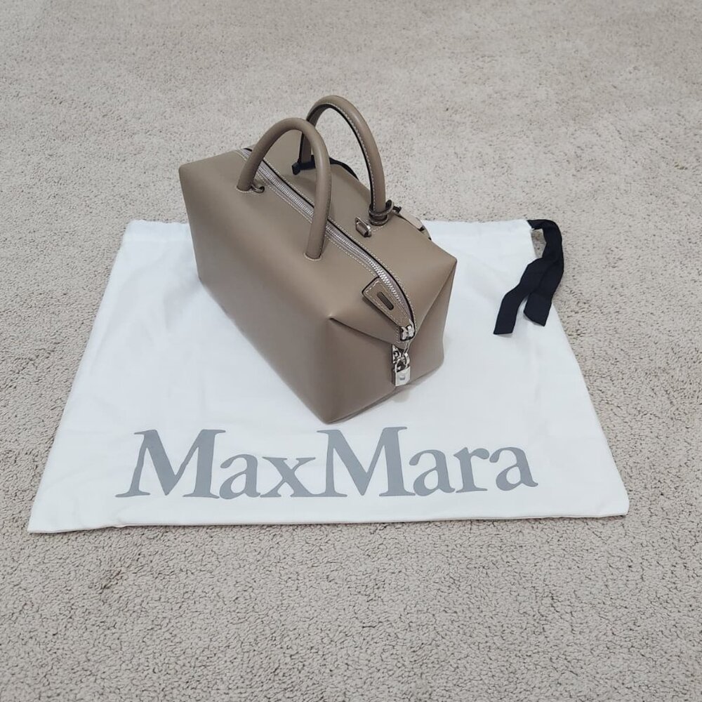 Max Mara Medium natural leather bowler bag - Picture 13 of 16